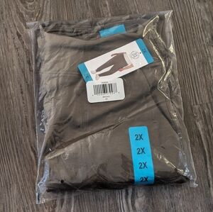 Women's Max & Mia Pull On Sweat Pants XXL Olive Green Draw String Yoga Pants